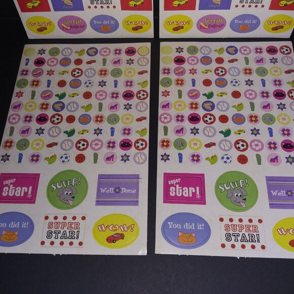VTG Zhe Jiangnan Co School Teacher Sticker Sheet Lot of 4 Educational Stickers - Picture 3 of 9